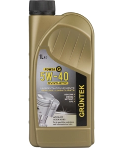 OLIO POWER-G SINTETICO 1L 5W40 PER MOTORI DIESEL BENZINA GPL